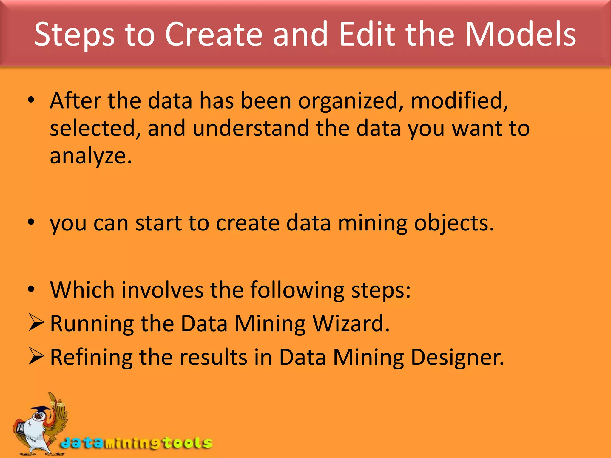 Exploring DataPart of any data mining project is learning about and understanding the nature of your data. By leveraging controls from Office Web Components (OWC), the DSV Designer provides the functionality to explore your data in four different views. By right-clicking a DSV table and selecting Explore Data, you can view your data as a table, PivotTable, simple charts, and a PivotChart.
