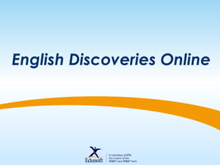 English Discoveries Online

 