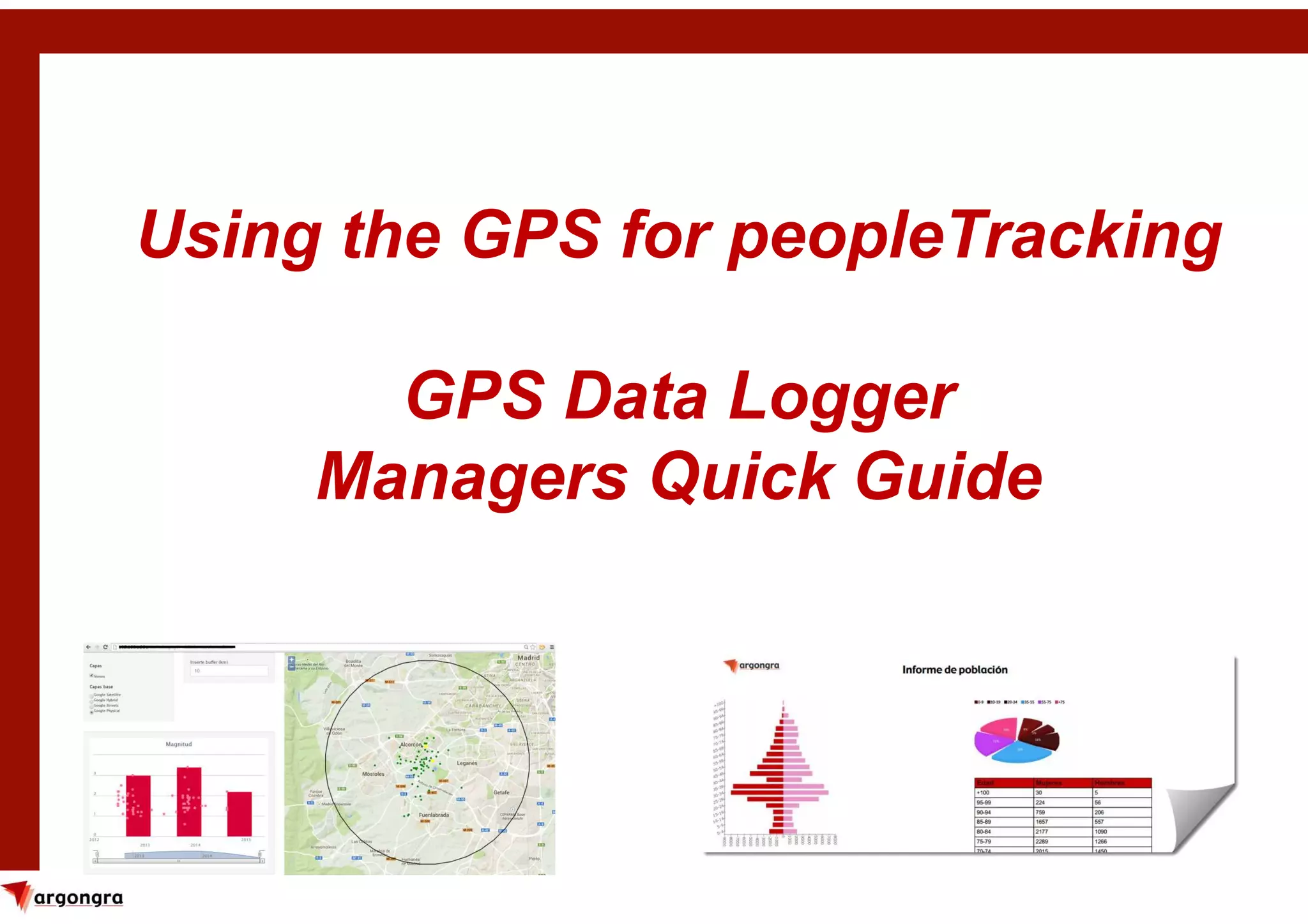 Using the GPS for people tracking | PPT
