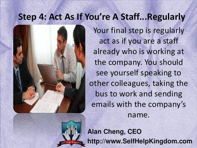 get the job you want