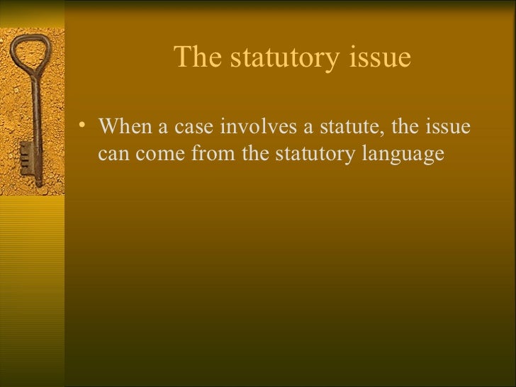 what is legal issue in law