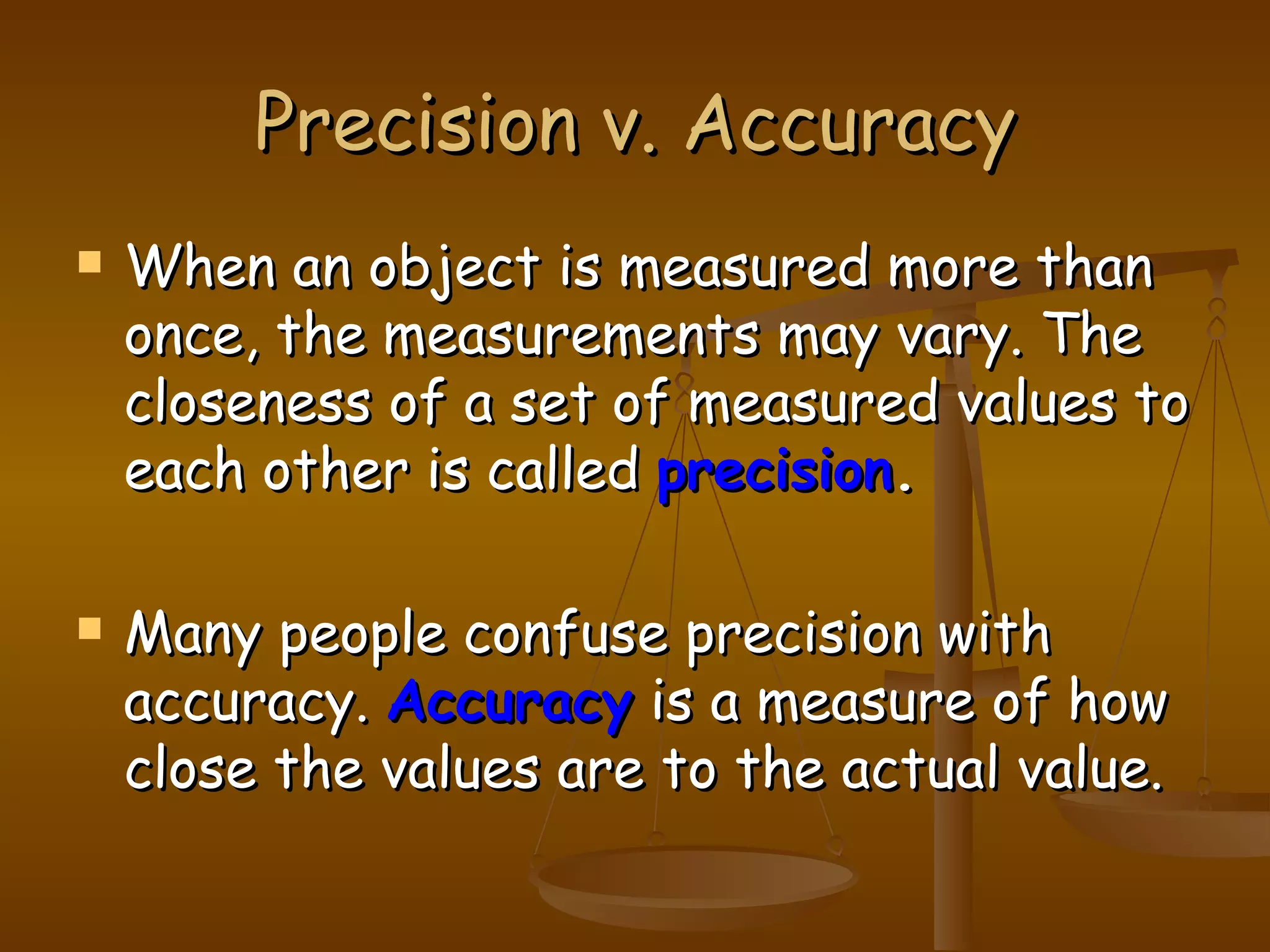 Using the metric system | PPT