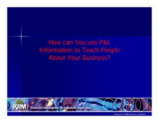 Using The Numbers To Communicate, Analyze And Run Ppt