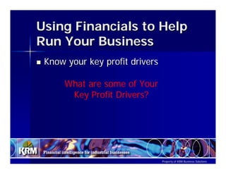 Using The Numbers To Communicate, Analyze And Run Ppt