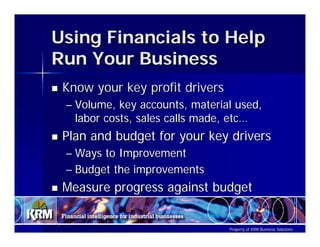 Using The Numbers To Communicate, Analyze And Run Ppt