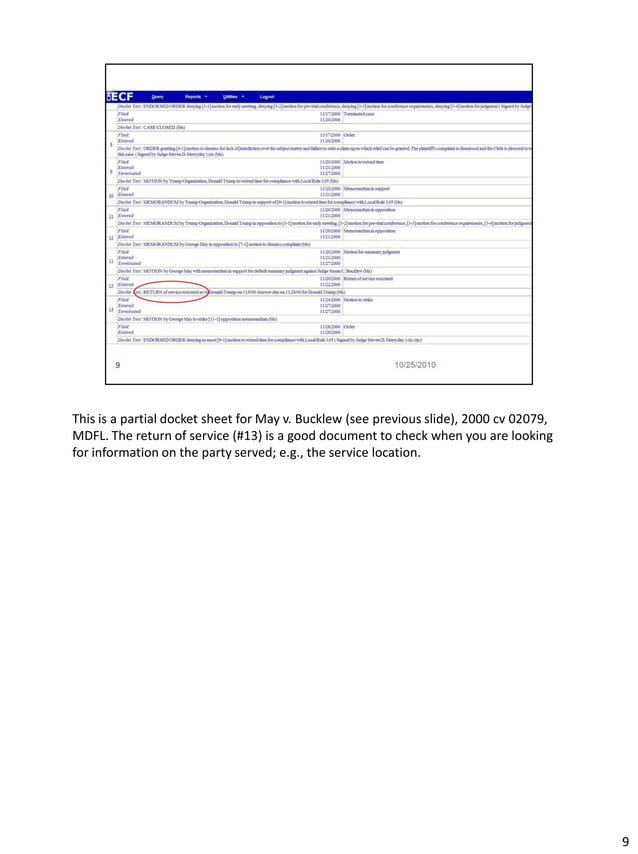 Using the pacer case locator