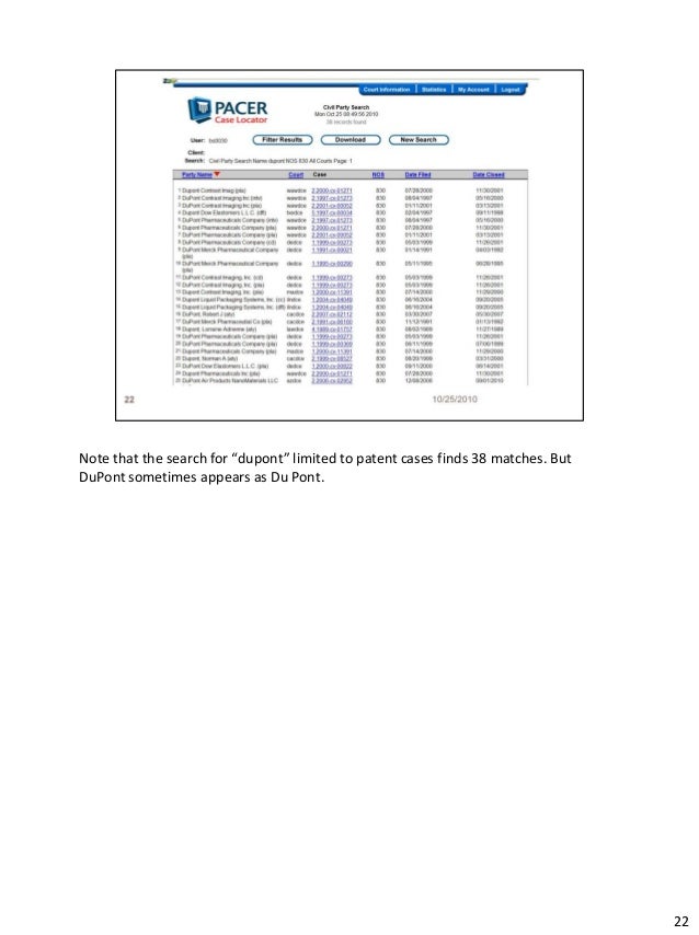 Using the pacer case locator