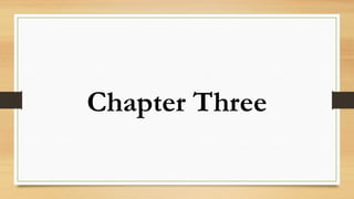 Chapter Three
 