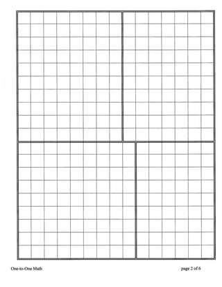 Using the rectangular area cards
