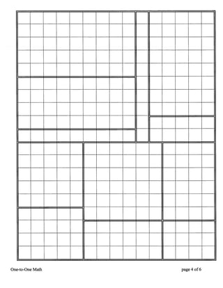 Using the rectangular area cards