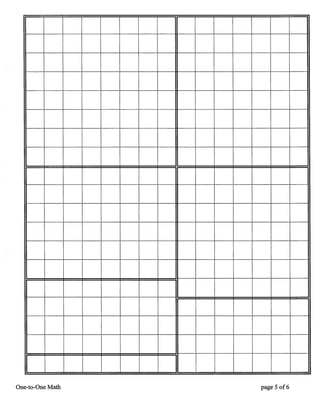 Using the rectangular area cards
