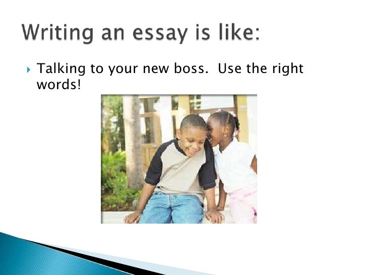 Making a good essay