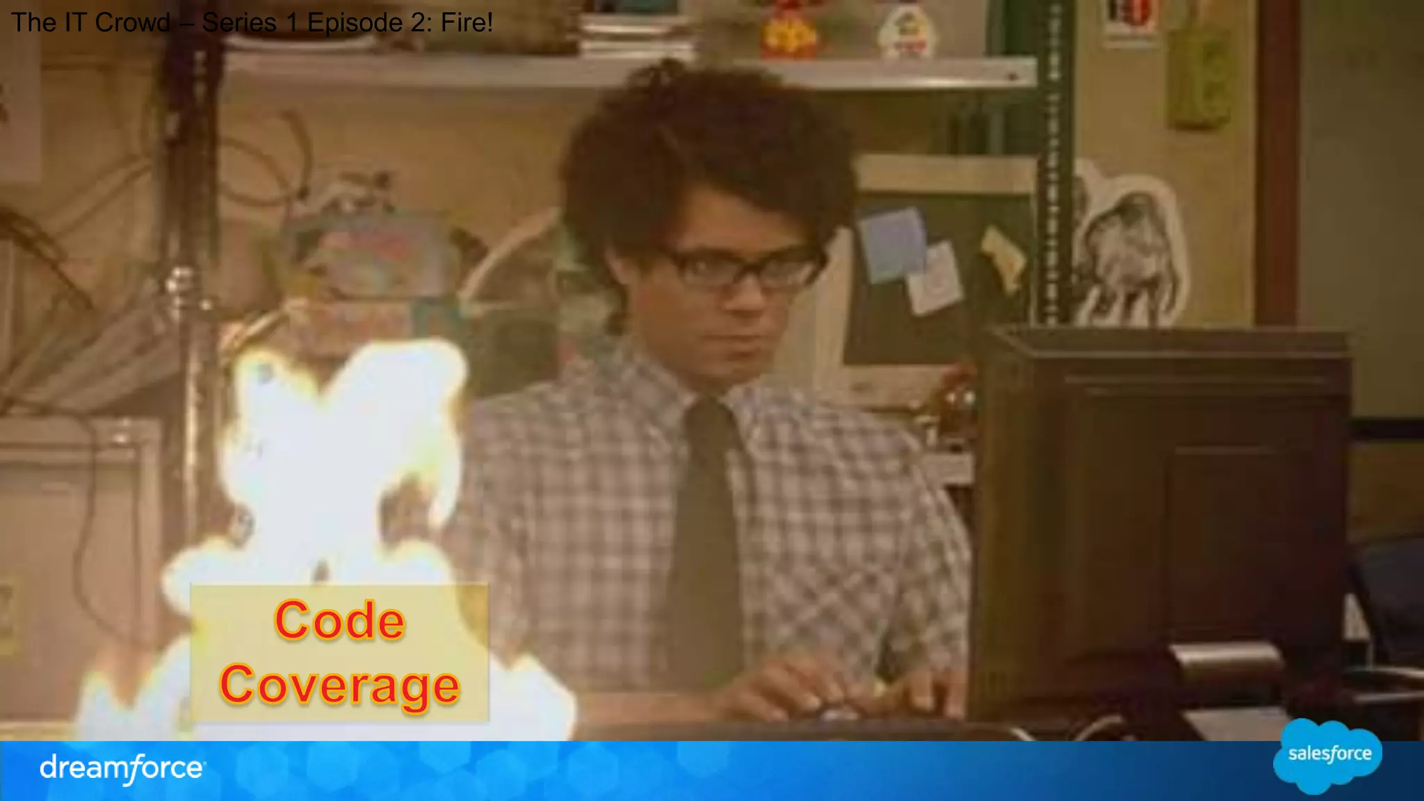 The IT Crowd – Series 1 Episode 2: Fire! 