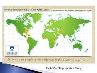 Each “Dot” Represents a Story
 