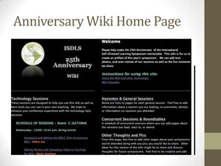 Anniversary Wiki Home Page