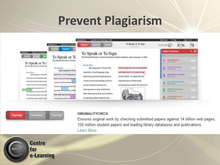 Using Turnitin For Assessment