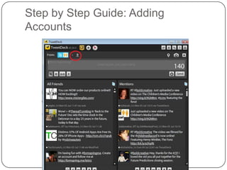 Step by Step Guide: Adding Accounts