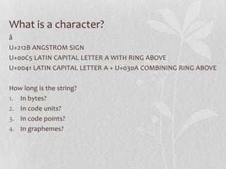 Using unicode with php | PPTX