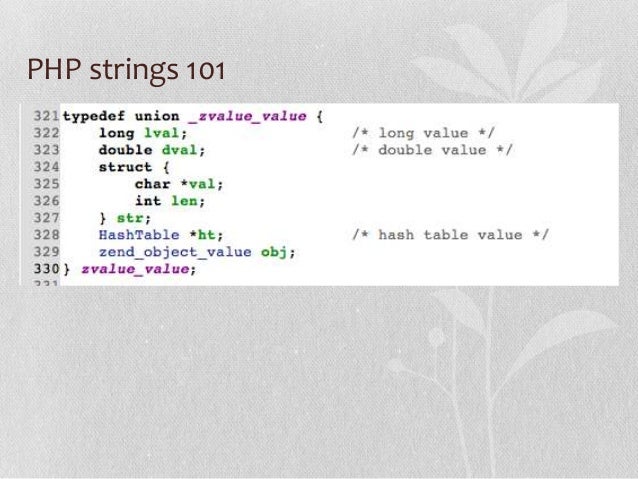 php long string