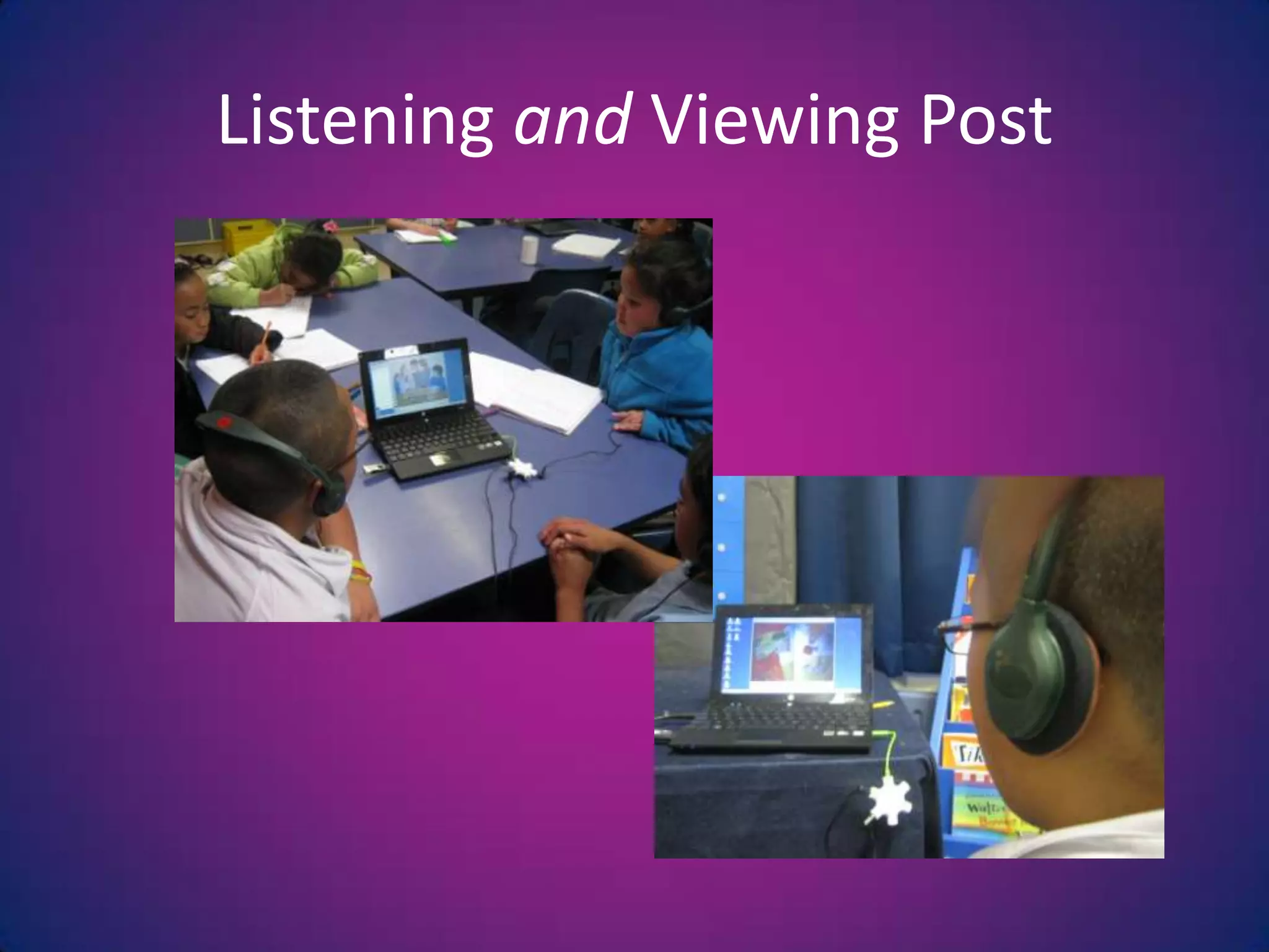 Listening and Viewing Post