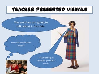 Using visual literacy to teach vocabulary | PPTX