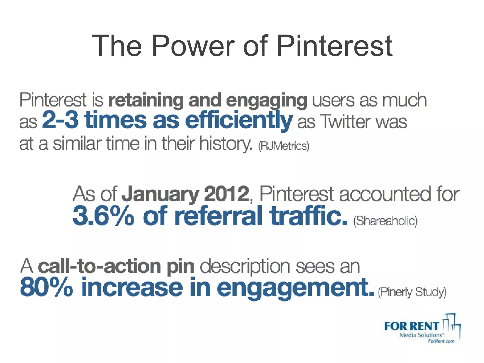 The Power of Pinterest
 