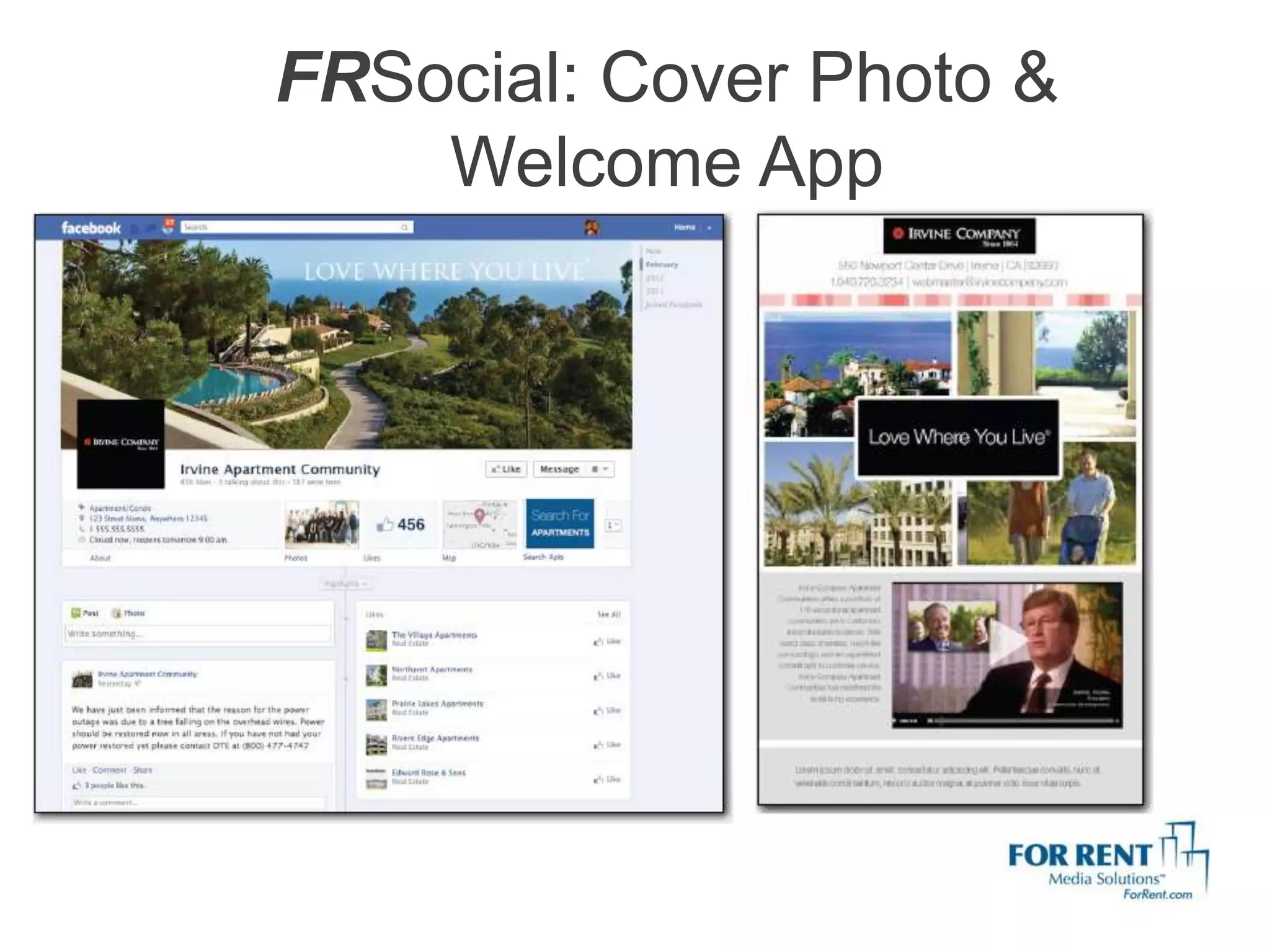 FRSocial: Cover Photo &
    Welcome App
 