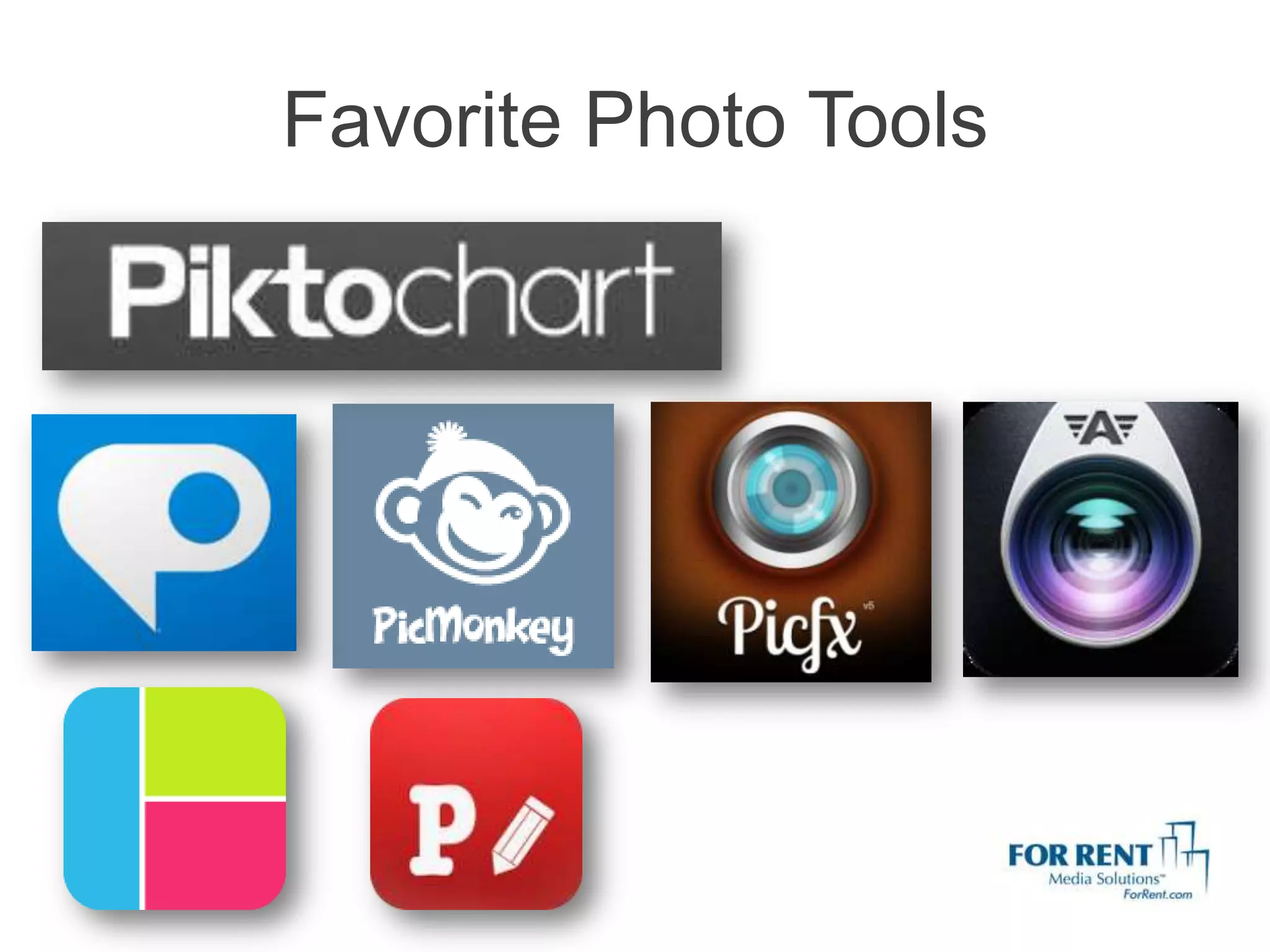 Favorite Photo Tools
 