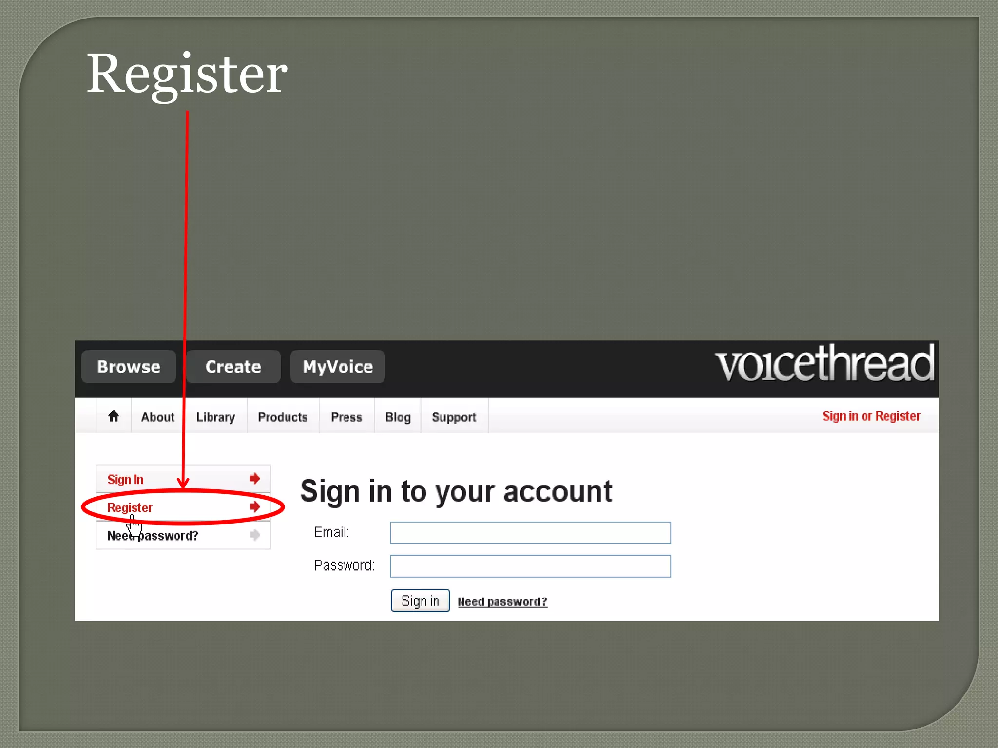 Register