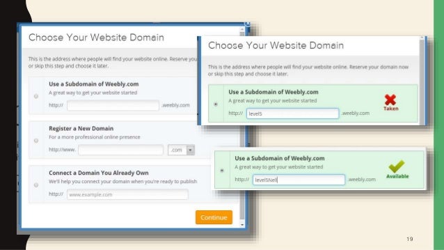weebly example