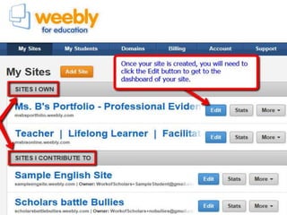 Many, Many, Many Options
•   Add a calendar
•   Add a Google map
•   Add a Twitter feed
•   Add a search field
•   Create a contact form
•   Add an RSS feed
•   Create a forum
•   Add an email newsletter or form
•   Add a poll
•   Add other embeddable content
•   Edit HTML/CSS of a theme
 