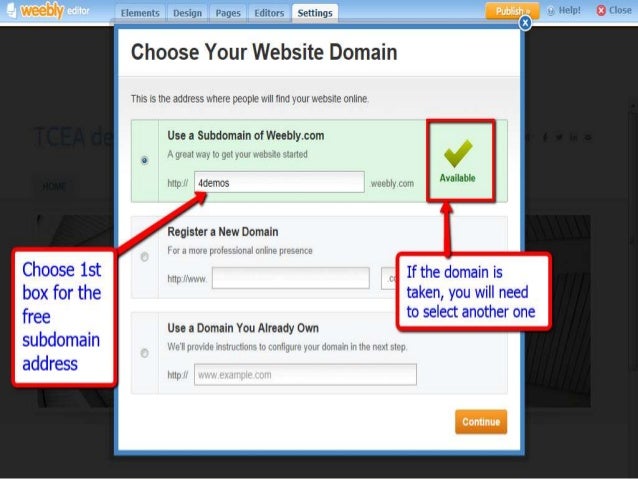 weebly example