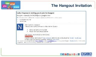 The Hangout Invitation

 