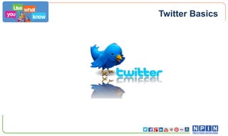 Twitter Basics

 