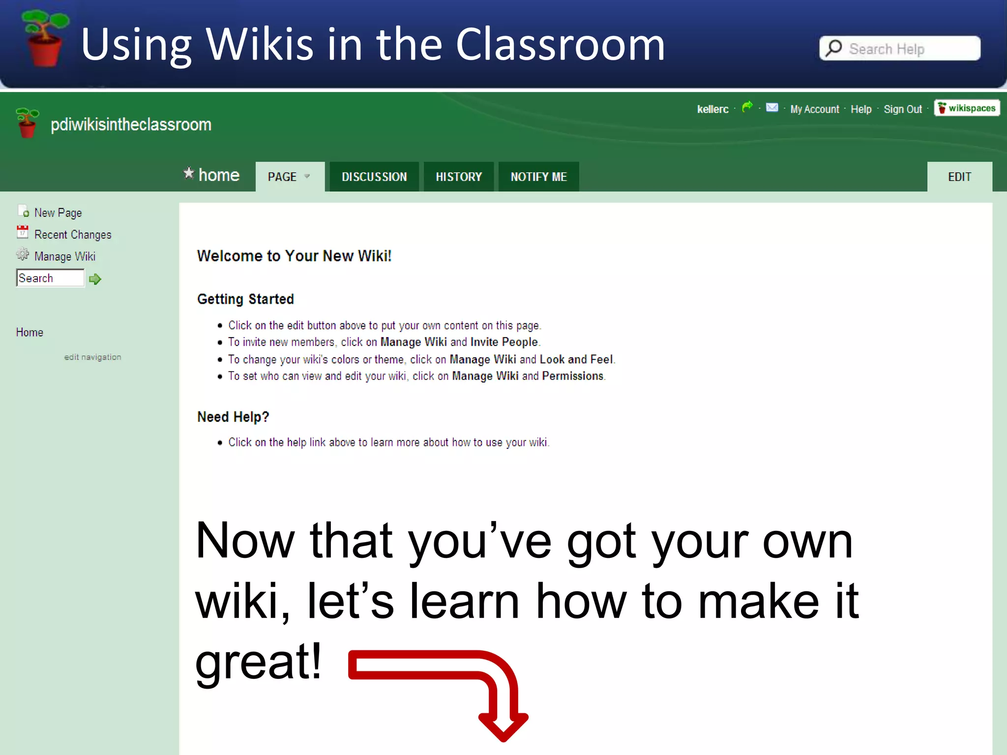 This is your link to the world of wikis!