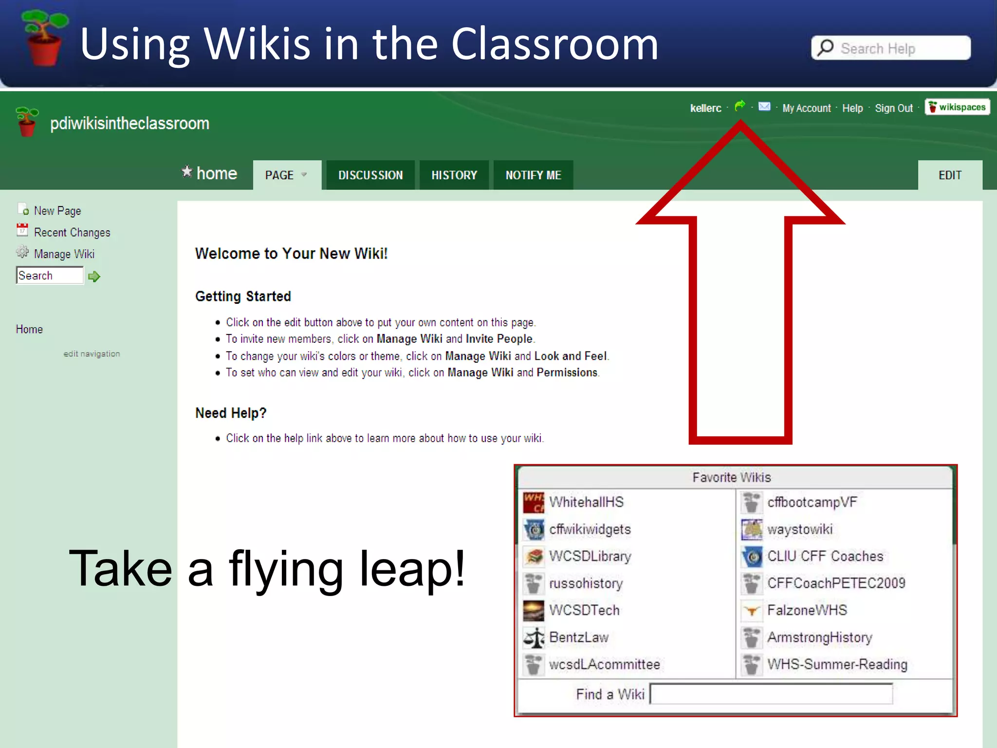 Now that you’ve got your own wiki, let’s learn how to make it great!
