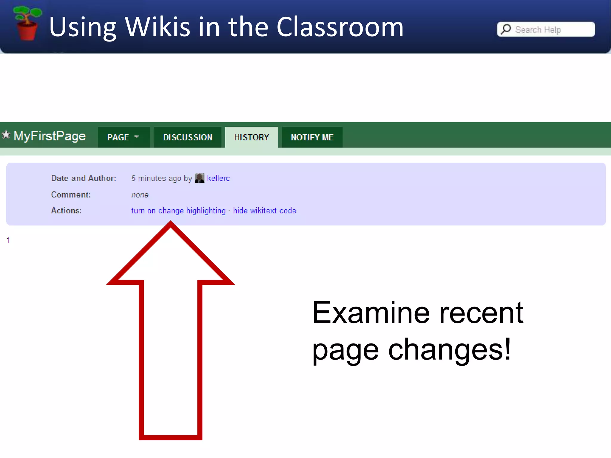 Change the name of your page…Remember to keep it short!