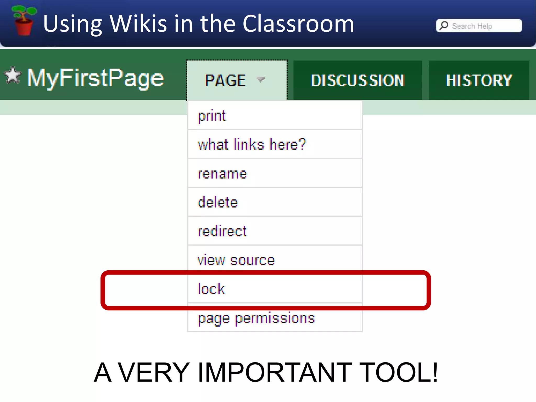 Delete a page…Once it’s gone, it’s gone for good!