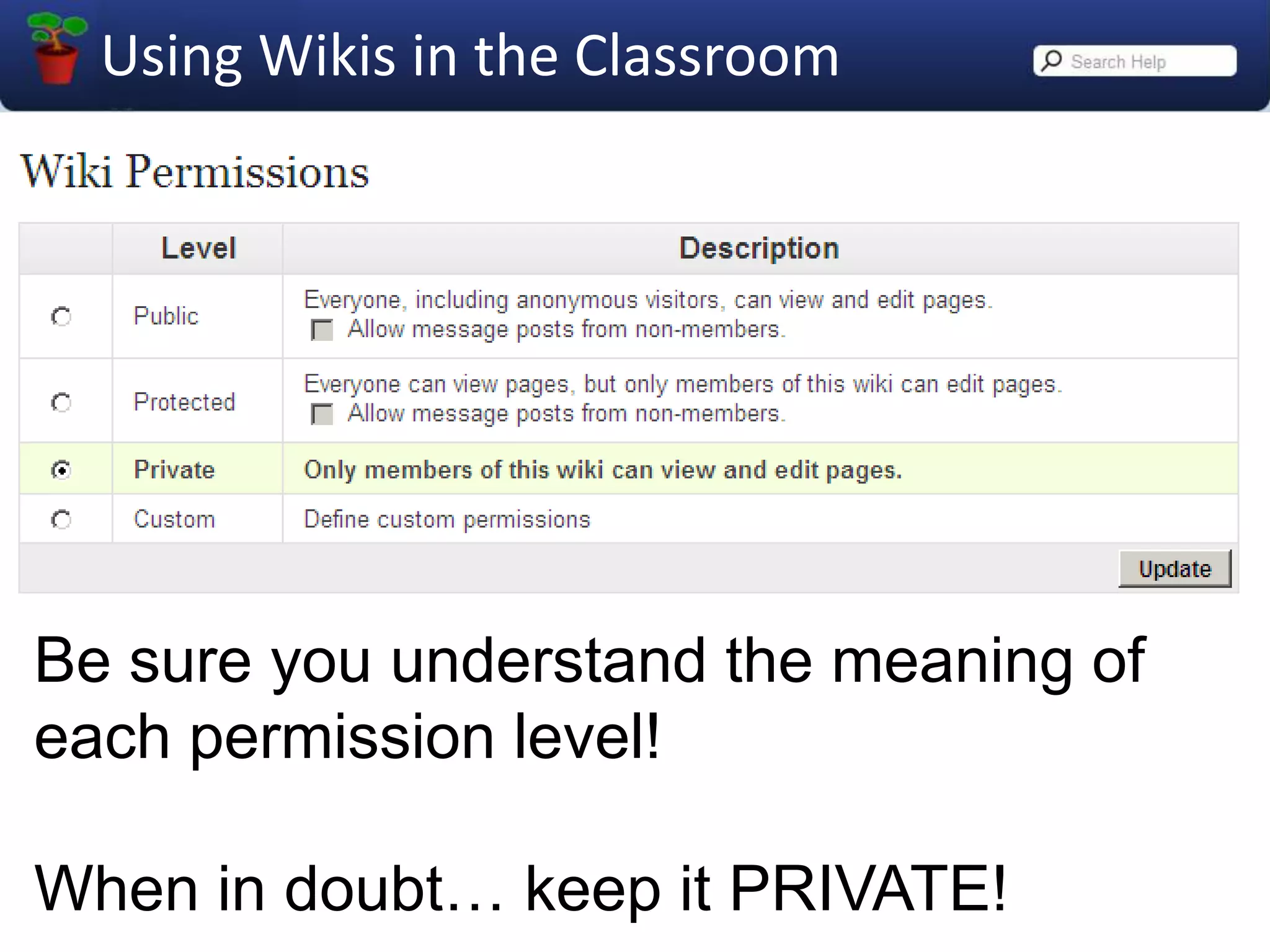 Examine recent page changes!