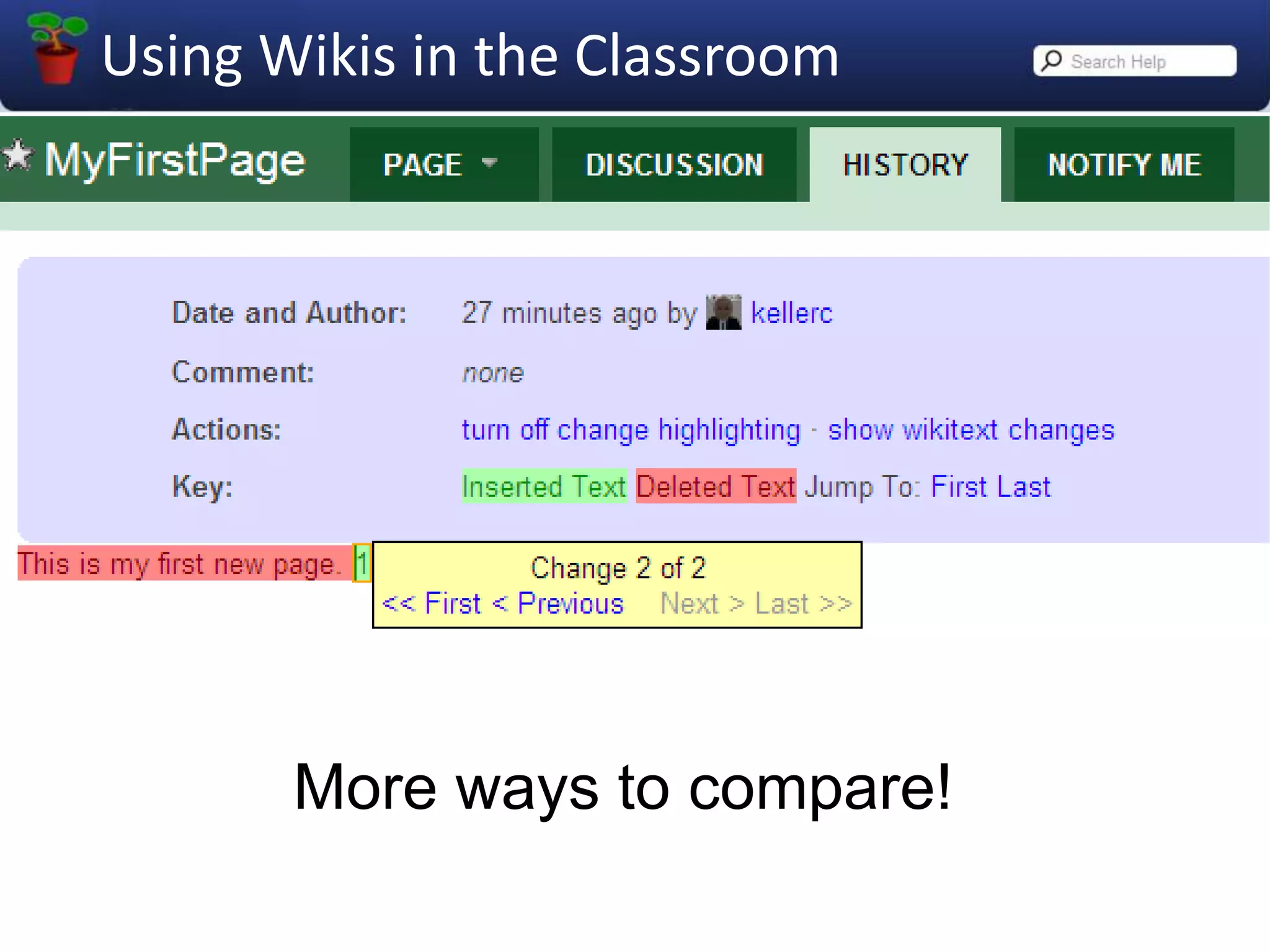 This is actually a discussion about what should be on the associated page!