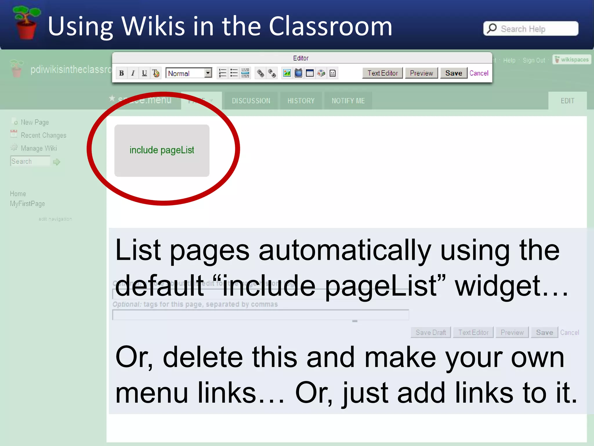 Save… and it’s on your page!