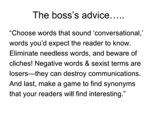 Using Words Effectively | PPT