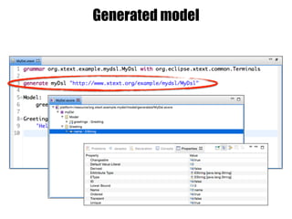 Generated model
 