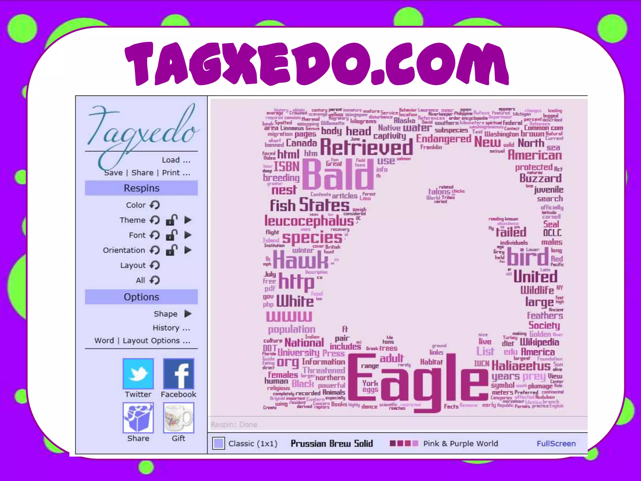 tagxedo.com
 