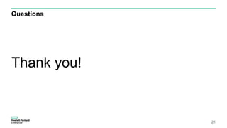 Questions
21
Thank you!
 