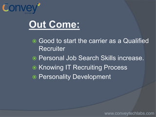 US IT Recruitment process training | PPTX
