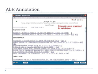 ALR Annotation
 