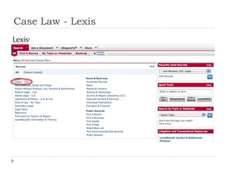 Case Law - Lexis
 