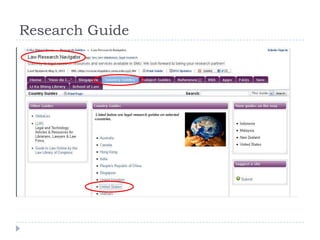 Research Guide
 