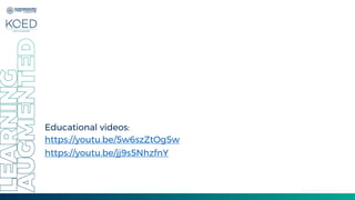 Educational videos:
https://youtu.be/5w6szZtOg5w
https://youtu.be/jj9s5NhzfnY
 